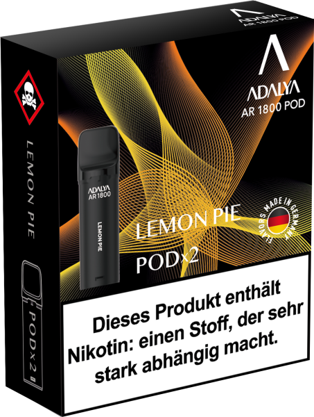 Adalya Alpha Pod - Lemon Pie (2er Pack)