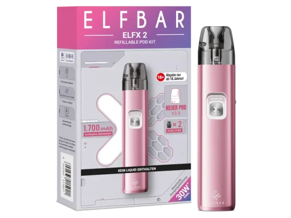 Elfbar Elfx 2 - Berry Pink